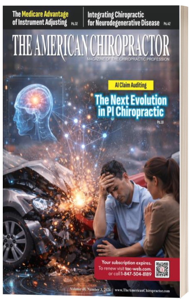The American Chiropractor cover